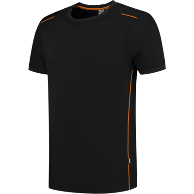 Tricorp 102703 Tofarget Unisex T-Skjorte Svart/oransje M Tricorp 102703 Tofarget Unisex T-Skjorte Svart/oransje M