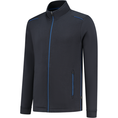 Tricorp 302702 Tofarget Unisex Sweatjakke Marine/kongeblå 3XL Tricorp 302702 Tofarget Unisex Sweatjakke Marine/kongeblå 3XL
