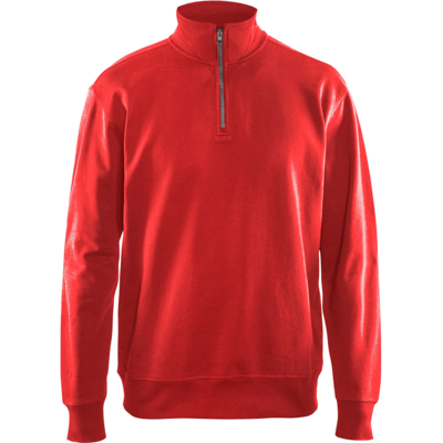 Blåkläder 33691158 Glidelås Sweatshirt rød 3XL Blåkläder 33691158 Glidelås Sweatshirt rød 3XL