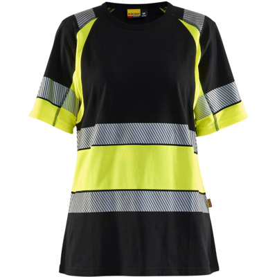 Blåkläder 34101030 Klasse 1 T-Skjorte Svart/Hivis Gul XS Blåkläder 34101030 Klasse 1 T-Skjorte Svart/Hivis Gul XS