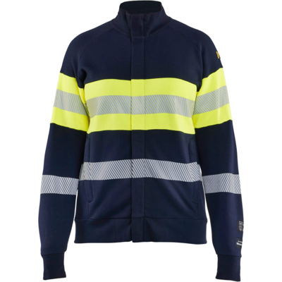 Blåkläder 34721762 Multinorm Sweatshirt Marineblå/Hivis Gul S Blåkläder 34721762 Multinorm Sweatshirt Marineblå/Hivis Gul S