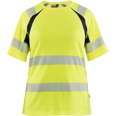 Blåkläder 35032537 Klasse 2 T-Skjorte Hivis Gul/Sort 3XL Blåkläder 35032537 Klasse 2 T-Skjorte Hivis Gul/Sort 3XL