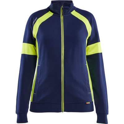 Blåkläder 35681158 Hi-Vis Sweatshirt Marineblå/Hivis Gul XXL Blåkläder 35681158 Hi-Vis Sweatshirt Marineblå/Hivis Gul XXL