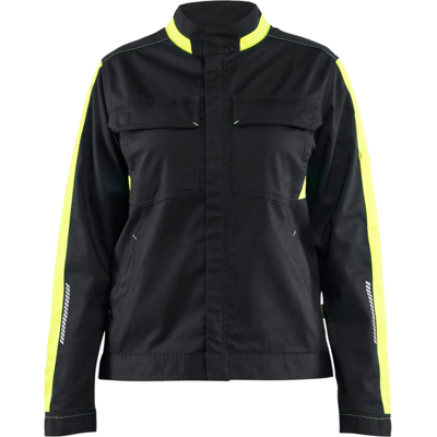 Blåkläder 44431832 Stretch Jakke Svart/Hivis Gul L Blåkläder 44431832 Stretch Jakke Svart/Hivis Gul L