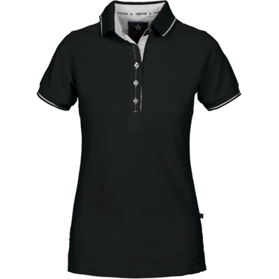Texstar Psw5 Pikéskjorte Svart L Texstar Psw5 Pikéskjorte Svart L