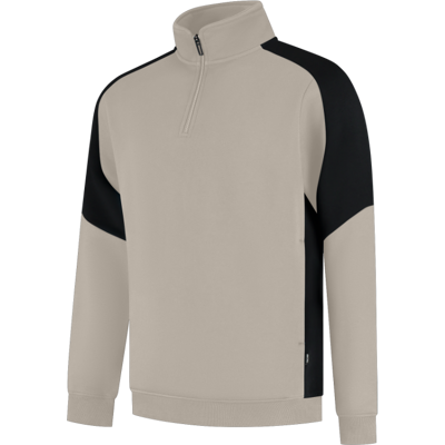 Tricorp 306111 Tofarget Unisex Genser Sand/Svart 4XL Tricorp 306111 Tofarget Unisex Genser Sand/Svart 4XL