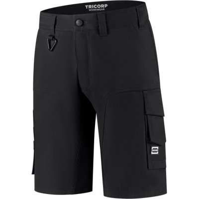 Tricorp 506107 2-Veis Stretch Unisex Arbeidsshorts Svart 46 Tricorp 506107 2-Veis Stretch Unisex Arbeidsshorts Svart 46