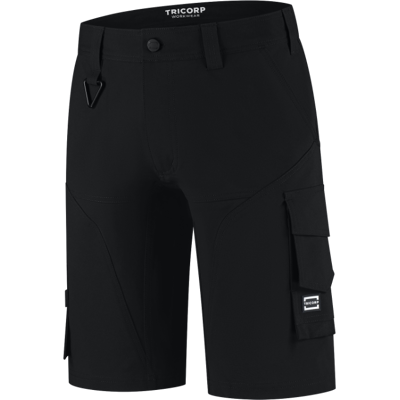 Tricorp 506116 4-Veis Stretch Unisex Arbeidsshorts Svart 46 Tricorp 506116 4-Veis Stretch Unisex Arbeidsshorts Svart 46