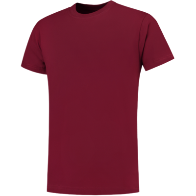 Tricorp 101002 190 G/m² Unisex Rund Hals T-Skjorte Vin XS Tricorp 101002 190 G/m² Unisex Rund Hals T-Skjorte Vin XS