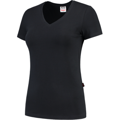 Tricorp 101008 Dame Slim Fit V-Hals T-Skjorte Marine 4XL Tricorp 101008 Dame Slim Fit V-Hals T-Skjorte Marine 4XL