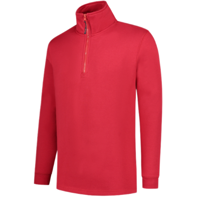 Tricorp 301010 Unisex Med Glidelås Genser rød M Tricorp 301010 Unisex Med Glidelås Genser rød M