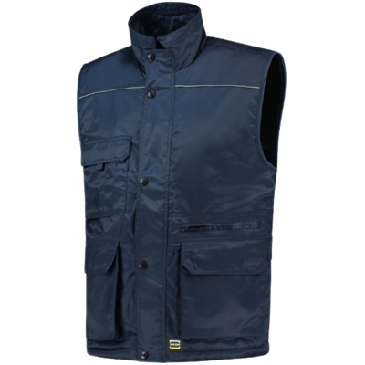 Tricorp 402001 Vindtett Unisex Arbeidsvest Marine 5XL Tricorp 402001 Vindtett Unisex Arbeidsvest Marine 5XL