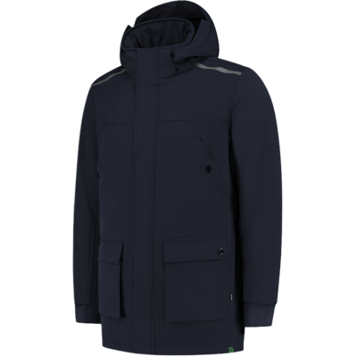 Tricorp 402713 Vindtett Unisex Parka Blekk 5XL Tricorp 402713 Vindtett Unisex Parka Blekk 5XL