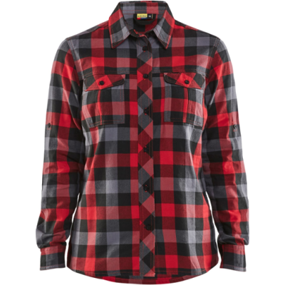 Blåkläder 32091152 Flanell Skjorte Rød svart XXL Blåkläder 32091152 Flanell Skjorte Rød svart XXL