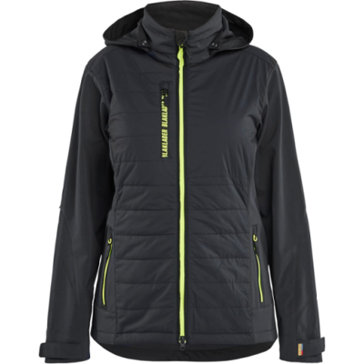 Blåkläder 47332513 Vanntett Jakke Svart/Hivis Gul XS Blåkläder 47332513 Vanntett Jakke Svart/Hivis Gul XS