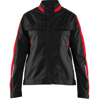 Blåkläder 44431832 Stretch Jakke Svart/Rød XXXL Blåkläder 44431832 Stretch Jakke Svart/Rød XXXL