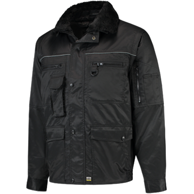 Tricorp 402005 Vindtett Unisex Bomberjakke Svart 3XL Tricorp 402005 Vindtett Unisex Bomberjakke Svart 3XL
