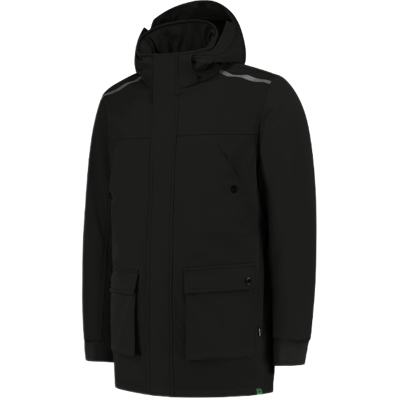 Tricorp 402713 Vindtett Unisex Parka Svart M Tricorp 402713 Vindtett Unisex Parka Svart M