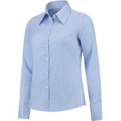 Tricorp 705001 Dame Halvspredt Bluse Blå 48 Tricorp 705001 Dame Halvspredt Bluse Blå 48