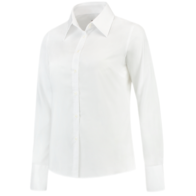 Tricorp 705001 Dame Halvspredt Bluse Hvit 48 Tricorp 705001 Dame Halvspredt Bluse Hvit 48
