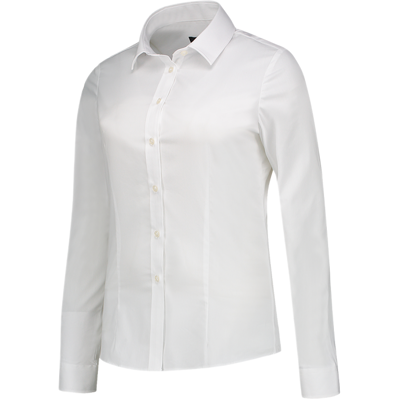 Tricorp 705015 Stretch Dame Halvspredt Bluse Hvit 54 Tricorp 705015 Stretch Dame Halvspredt Bluse Hvit 54