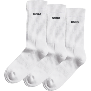 Bjorn Borg Björn Borg Essential Crew - Ankel - Sokker, 3 Stk Hvit 39-42 Bjorn Borg Björn Borg Essential Crew - Ankel - Sokker, 3 Stk Hvit 39-42