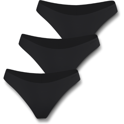 Bjorn Borg Björn Borg Invisible - Dame - Truse, 3 Stk Svart XS Bjorn Borg Björn Borg Invisible - Dame - Truse, 3 Stk Svart XS
