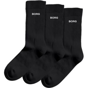Bjorn Borg Björn Borg Essential Crew - Ankel - Sokker, 3 Stk Svart 35-38 Bjorn Borg Björn Borg Essential Crew - Ankel - Sokker, 3 Stk Svart 35-38