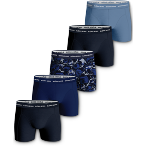 Bjorn Borg Björn Borg Multi - Boxershorts, 5 Stk Blå M Bjorn Borg Björn Borg Multi - Boxershorts, 5 Stk Blå M
