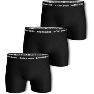 Bjorn Borg Björn Borg - Boxershorts, 3 Stk Svart S Bjorn Borg Björn Borg - Boxershorts, 3 Stk Svart S