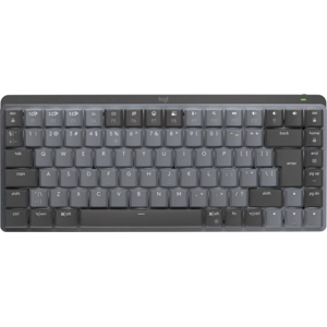 Logitech Mx Mechanical Wireless Keyboard, Us International, Tenkeyless, 1 Stykk, Sen-W128233136 Grafitt/Grå Logitech Mx Mechanical Wireless Keyboard, Us International, Tenkeyless, 1 Stykk, Sen-W128233136 Grafitt/Grå