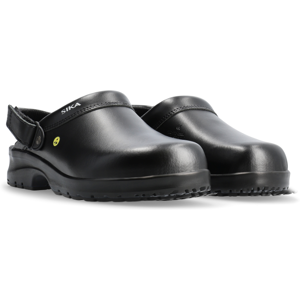 Sika Fusion Clog - Esd - Tøffel Med Hælrem Svart 38 Sika Fusion Clog - Esd - Tøffel Med Hælrem Svart 38