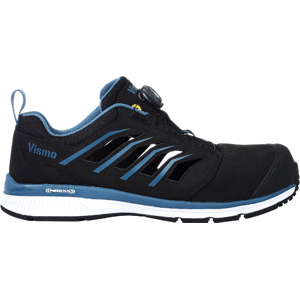 Vismo Esd Nubuck W/boa - S1p - Unisex Vernesandal Svart 48 Vismo Esd Nubuck W/boa - S1p - Unisex Vernesandal Svart 48