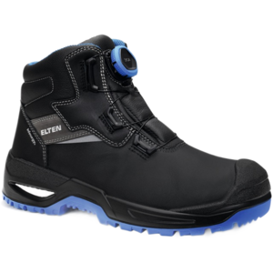 Elten Stefano Xxsg Boa Black-Blue Mid Esd - S3 - Vernestøvel Svart blå 41 Elten Stefano Xxsg Boa Black-Blue Mid Esd - S3 - Vernestøvel Svart blå 41