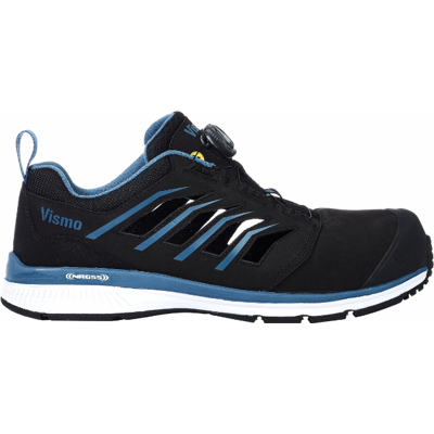 Vismo Esd Nubuck W/boa - S1p - Unisex Vernesandal Svart 47 Vismo Esd Nubuck W/boa - S1p - Unisex Vernesandal Svart 47