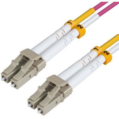 MicroConnect Optisk Fiberkabel, Lc-Lc, Multimodus, Dupleks, Om4 (Erica Violet) 4m, 1 Stykk, Sen-Fib440404p Fiolett MicroConnect Optisk Fiberkabel, Lc-Lc, Multimodus, Dupleks, Om4 (Erica Violet) 4m, 1 Stykk, Sen-Fib440404p Fiolett