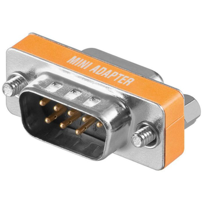 MicroConnect Mini Gender Db9 M/f Nullmodem, 1 Stykk, Sen-Mod99fn Metallisk MicroConnect Mini Gender Db9 M/f Nullmodem, 1 Stykk, Sen-Mod99fn Metallisk