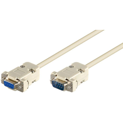 MicroConnect D-Sub 9-Pinners Tilkoblingskabel, 2m, 1 Stykk, Sen-Scsehn2 Grå MicroConnect D-Sub 9-Pinners Tilkoblingskabel, 2m, 1 Stykk, Sen-Scsehn2 Grå