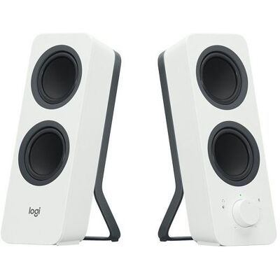 Logitech Z207 2.0 Stereo Pc-Høyttalere Med Bluetooth, Type-1, 1 Stykk, Sen-980-001292 Hvit Logitech Z207 2.0 Stereo Pc-Høyttalere Med Bluetooth, Type-1, 1 Stykk, Sen-980-001292 Hvit