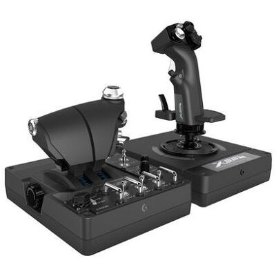Logitech G X56 Hotas Rgb-Simuleringskontroller (Throttle & Stick), 1 Stykk, Sen-945-000059 Svart Logitech G X56 Hotas Rgb-Simuleringskontroller (Throttle & Stick), 1 Stykk, Sen-945-000059 Svart