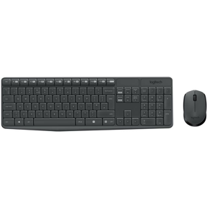 Logitech Mk235 Wireless Keyboard And Mouse Combo, Italiensk, 1 Stykk, Sen-W128232186 Grå Logitech Mk235 Wireless Keyboard And Mouse Combo, Italiensk, 1 Stykk, Sen-W128232186 Grå