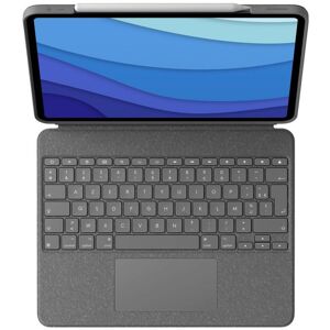 Logitech Combo Touch For Ipad Pro 12,9-Tommers, Fransk, 1 Stykk, Sen-W128232590 Grå Logitech Combo Touch For Ipad Pro 12,9-Tommers, Fransk, 1 Stykk, Sen-W128232590 Grå