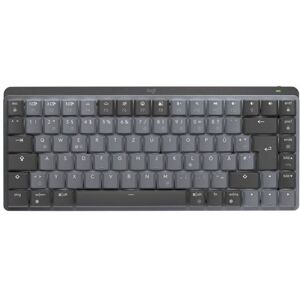 Logitech Mx Mechanical Mini Minimalist Wireless Illuminated Keyboard, Tysk, Taktil, 1 Stykk, Sen-W128232911 Grafitt/Grå Logitech Mx Mechanical Mini Minimalist Wireless Illuminated Keyboard, Tysk, Taktil, 1 Stykk, Sen-W128232911 Grafitt/Grå
