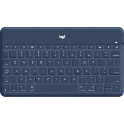 Logitech Keys-To-Go – Ultralett, Bærbart Tastatur (Log920010052, Klassisk Blå, 1 Eske) Klassisk blå Logitech Keys-To-Go – Ultralett, Bærbart Tastatur (Log920010052, Klassisk Blå, 1 Eske) Klassisk blå