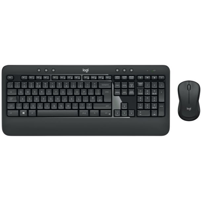 Logitech Mk540 Advanced Trådløst Tastatur Og Mus-Kombinasjon, Italiensk, 1 Stykk, Sen-920-008679 Svart hvit Logitech Mk540 Advanced Trådløst Tastatur Og Mus-Kombinasjon, Italiensk, 1 Stykk, Sen-920-008679 Svart hvit