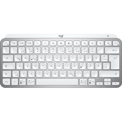 Logitech Mx Keys Mini Minimalistisk Trådløst Opplyst Tastatur, Grått, Tysk, 1 Stykk, Sen-W128232658 Grå Logitech Mx Keys Mini Minimalistisk Trådløst Opplyst Tastatur, Grått, Tysk, 1 Stykk, Sen-W128232658 Grå