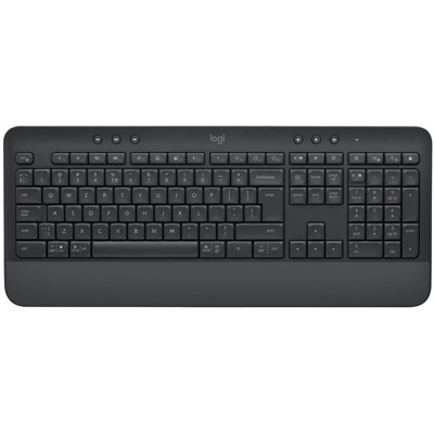 Logitech Signature K650 Wireless Keyboard, Graphite, Us International, 1 Stykk, Sen-W128233150 Grafitt Logitech Signature K650 Wireless Keyboard, Graphite, Us International, 1 Stykk, Sen-W128233150 Grafitt