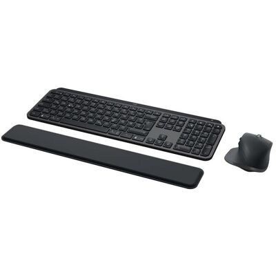 Logitech Mx Keys S Combo Tastatur Og Mus, Tysk, 1 Stykk, Sen-W128825247 Grafitt Logitech Mx Keys S Combo Tastatur Og Mus, Tysk, 1 Stykk, Sen-W128825247 Grafitt