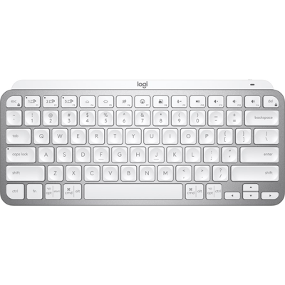 Logitech Mx Keys Mini Tastatur – Minimalistisk Design, Ergonomisk Komfort (Log920010493, Lys Grå, 1 Eske) Lys grå Logitech Mx Keys Mini Tastatur – Minimalistisk Design, Ergonomisk Komfort (Log920010493, Lys Grå, 1 Eske) Lys grå