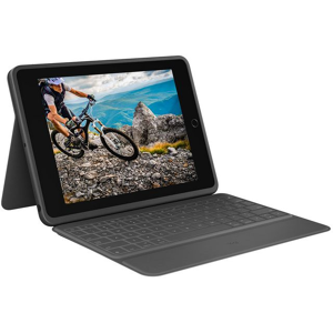 Logitech Rugged Folio, Fransk, 1 Stykk, Sen-W128232283 Grafitt Logitech Rugged Folio, Fransk, 1 Stykk, Sen-W128232283 Grafitt